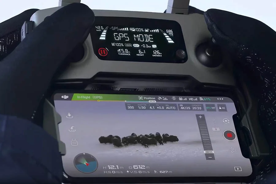drone with a camera